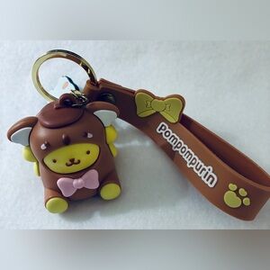 Hello Kitty Brown and Yellow Key Holder